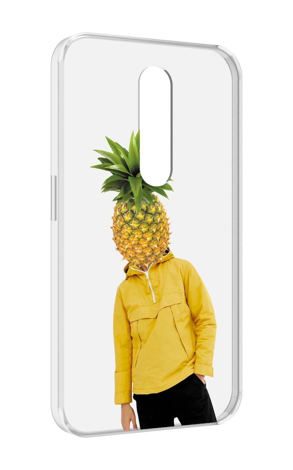 

Чехол MyPads ананасовая-голова для Motorola Moto X Force (XT1585 / XT1581), Прозрачный, Tocco