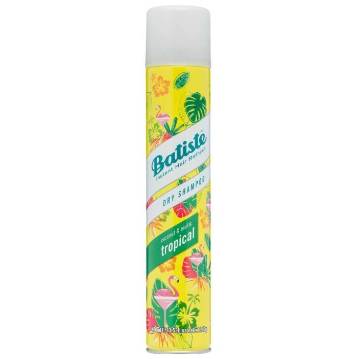 фото Сухой шампунь batiste tropical 400 мл