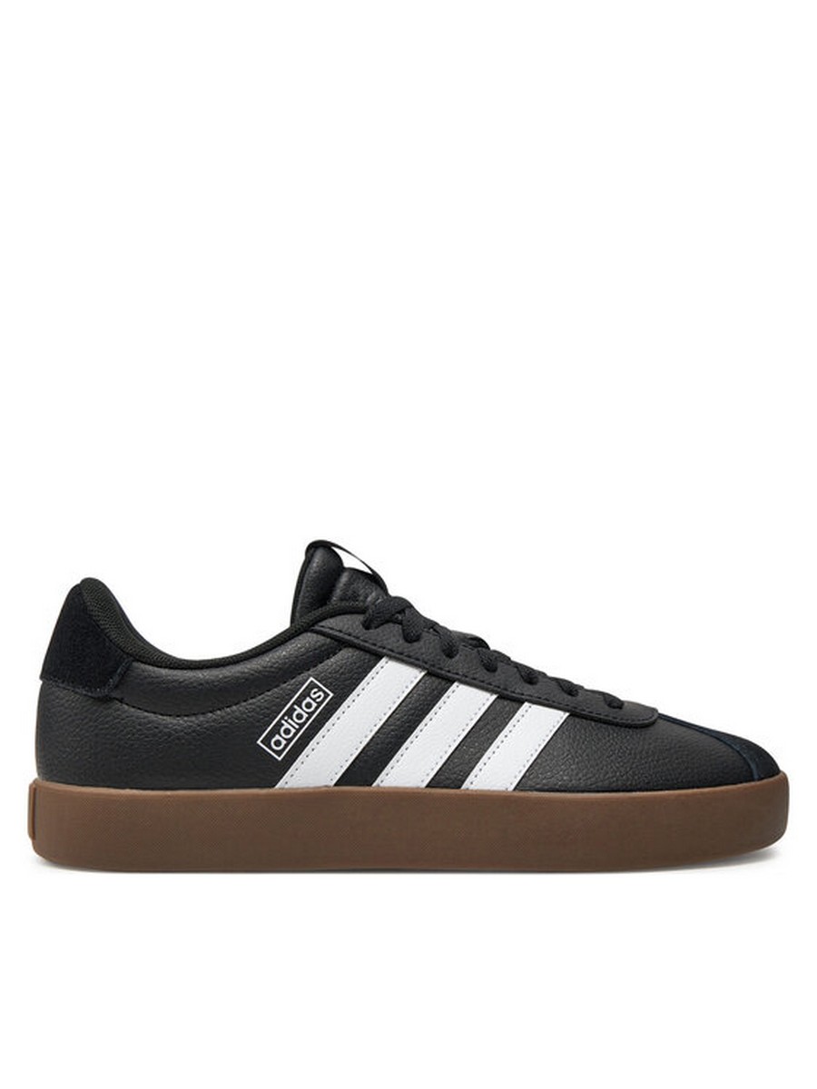 

Кеды мужские Adidas Court ID6286 черные 42 2/3 EU, Черный, Court ID6286