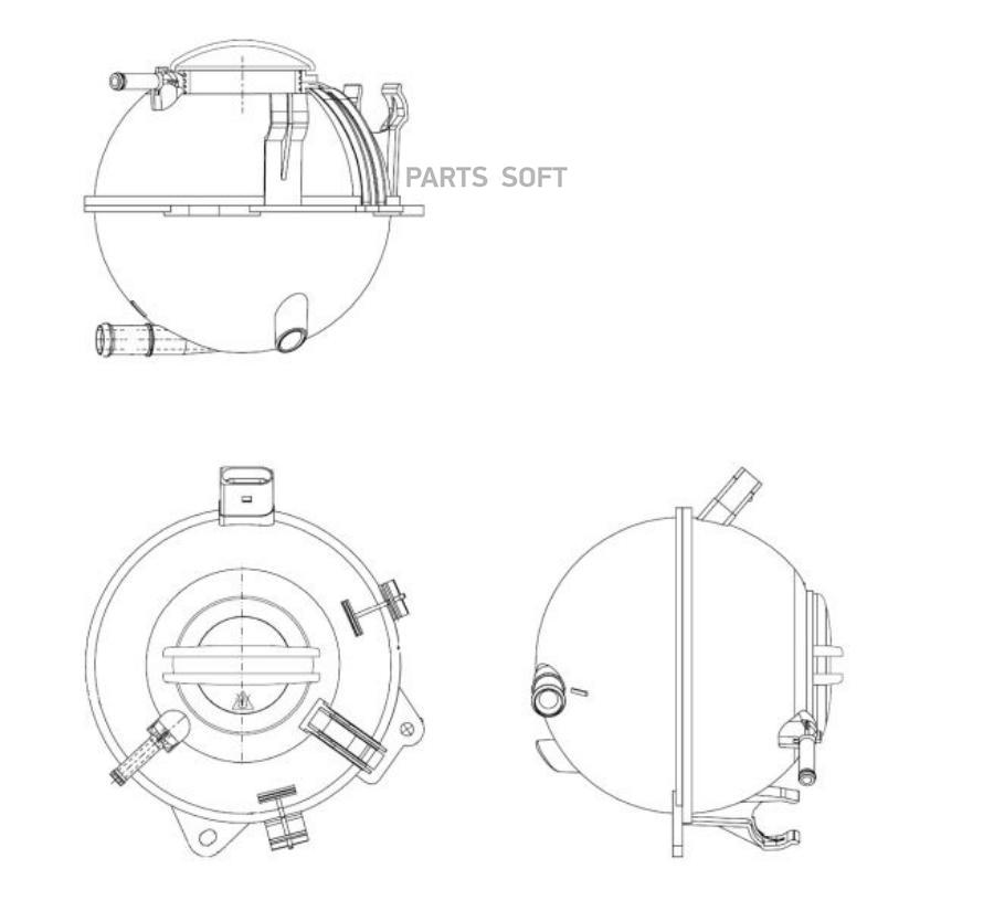 Бачок расширительный NRF 454082