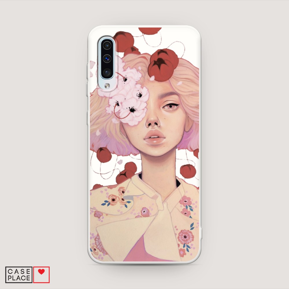 

Матовый силиконовый чехол "Цветочная анархия" на Samsung Galaxy A50