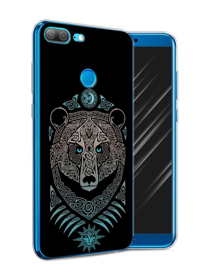 

Чехол Awog на Honor 9 Lite "Кельтский медведь", Разноцветный, 64250-2