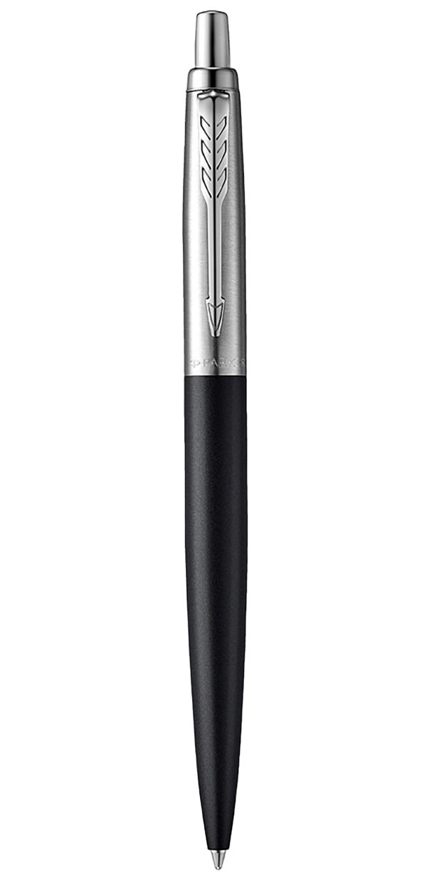 

Ручка шариковая Parker Jotter XL K69 (2068358) Matte Black CT M синие чернила подар.кор.