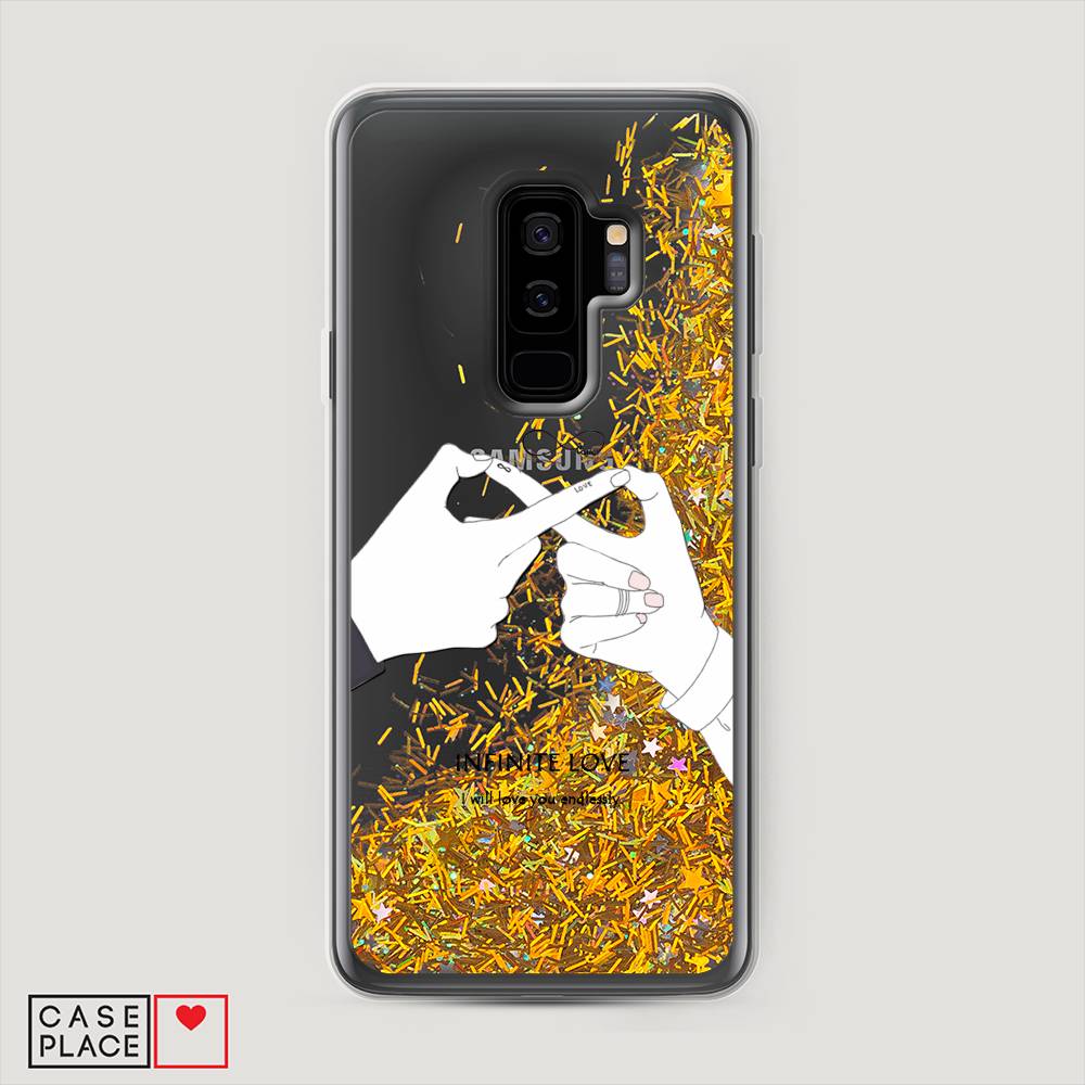 

Чехол Awog на Samsung Galaxy S9 + "Любовь навсегда", Бежевый, 25890-1