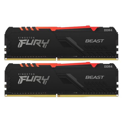 Оперативная память Kingston Fury Beast KF426C16BB2AK2/32 DDR4 - 2x 16ГБ 2666МГц