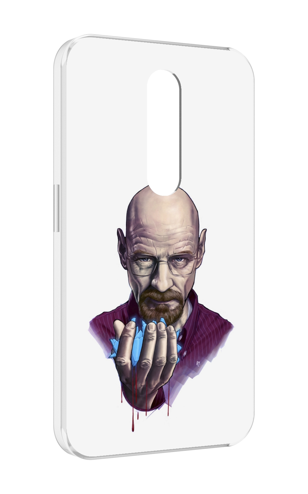 

Чехол MyPads Хайзенберг для Motorola Moto X Force (XT1585 / XT1581), Прозрачный, Tocco