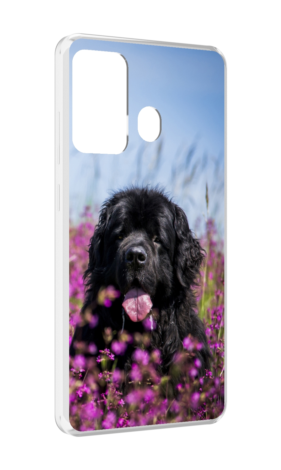 

Чехол MyPads ньюфаундлед для ITEL A27 / ITEL P17, Прозрачный, Tocco