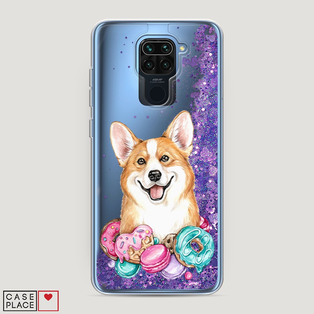 

Чехол Awog на Xiaomi Redmi 10X 4G/Note 9 "Корги и сладости", Разноцветный, 38292-1