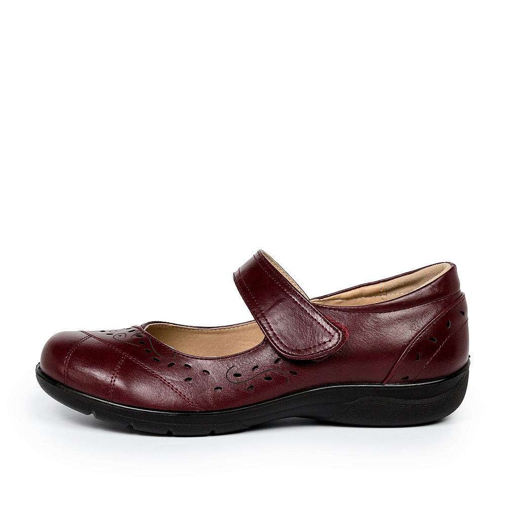 

Туфли женские INSTREET 203-02WB-018SS бордовые 41 RU, 203-02WB-018SS