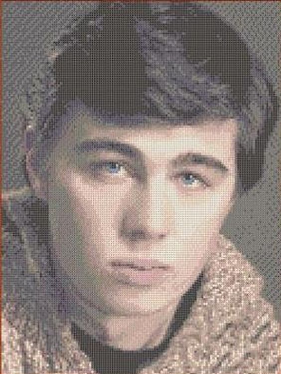 

Рисунок на ткани «Сергей Бодров»