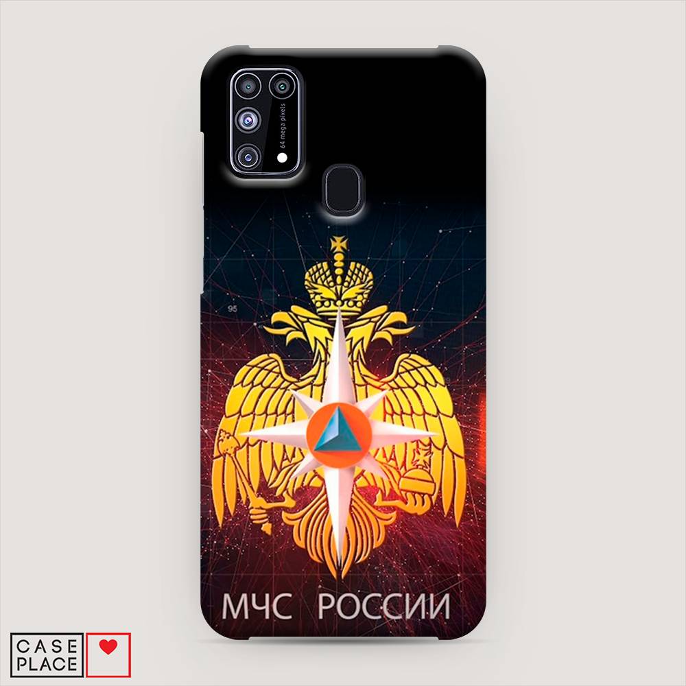 фото Пластиковый чехол "мчс россии" на samsung galaxy m31 awog