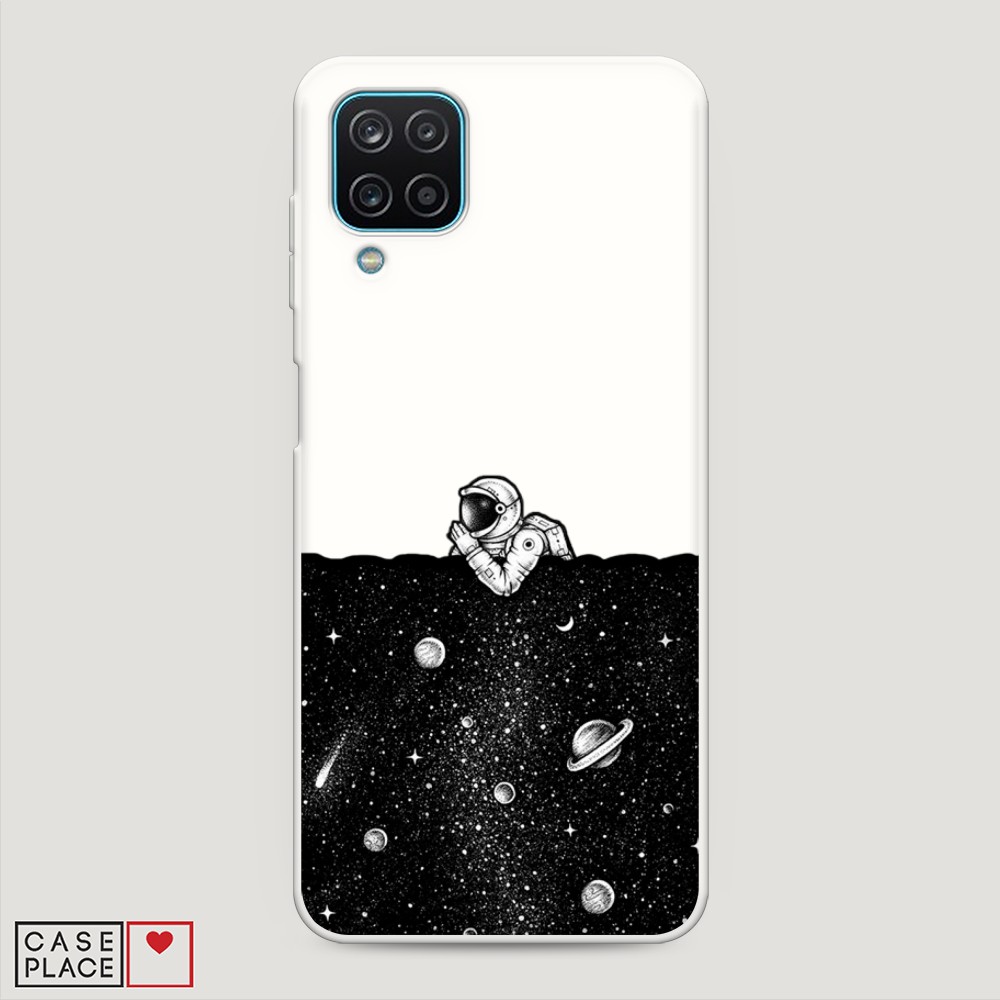

Матовый силиконовый чехол "Космический сон" на Samsung Galaxy A12, 2101657-1
