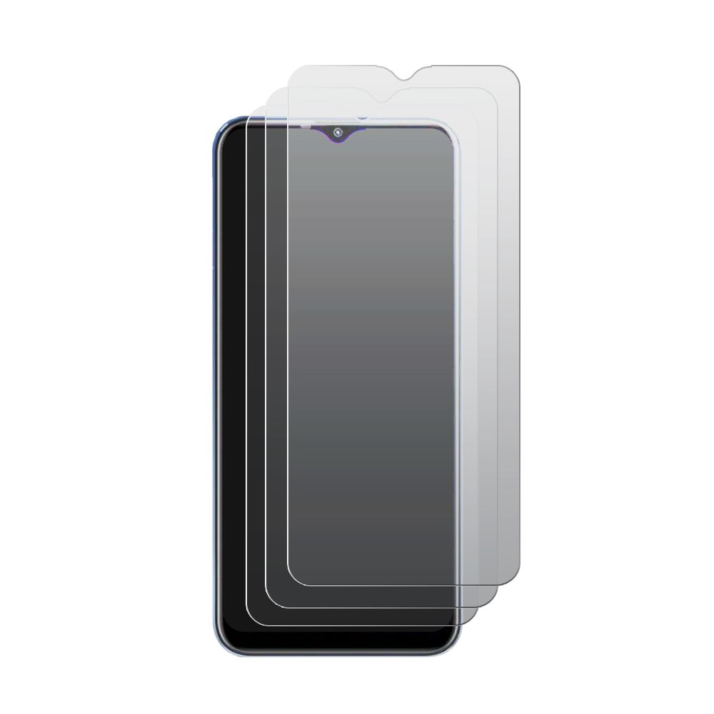 Комплект защитных гибридных стекол МАТОВЫХ для Coolpad Cool 10A (3 шт)