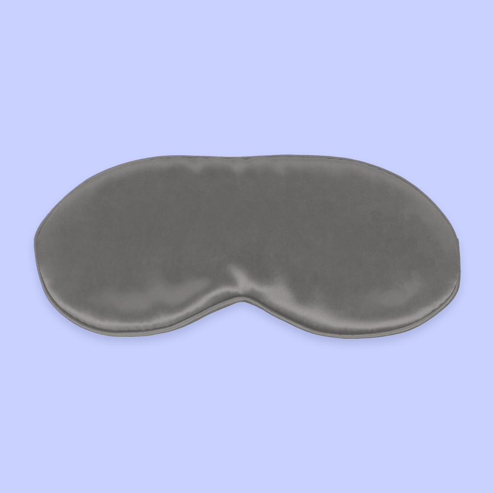 Маска для сна Blue Sleep Silk серая 2785₽