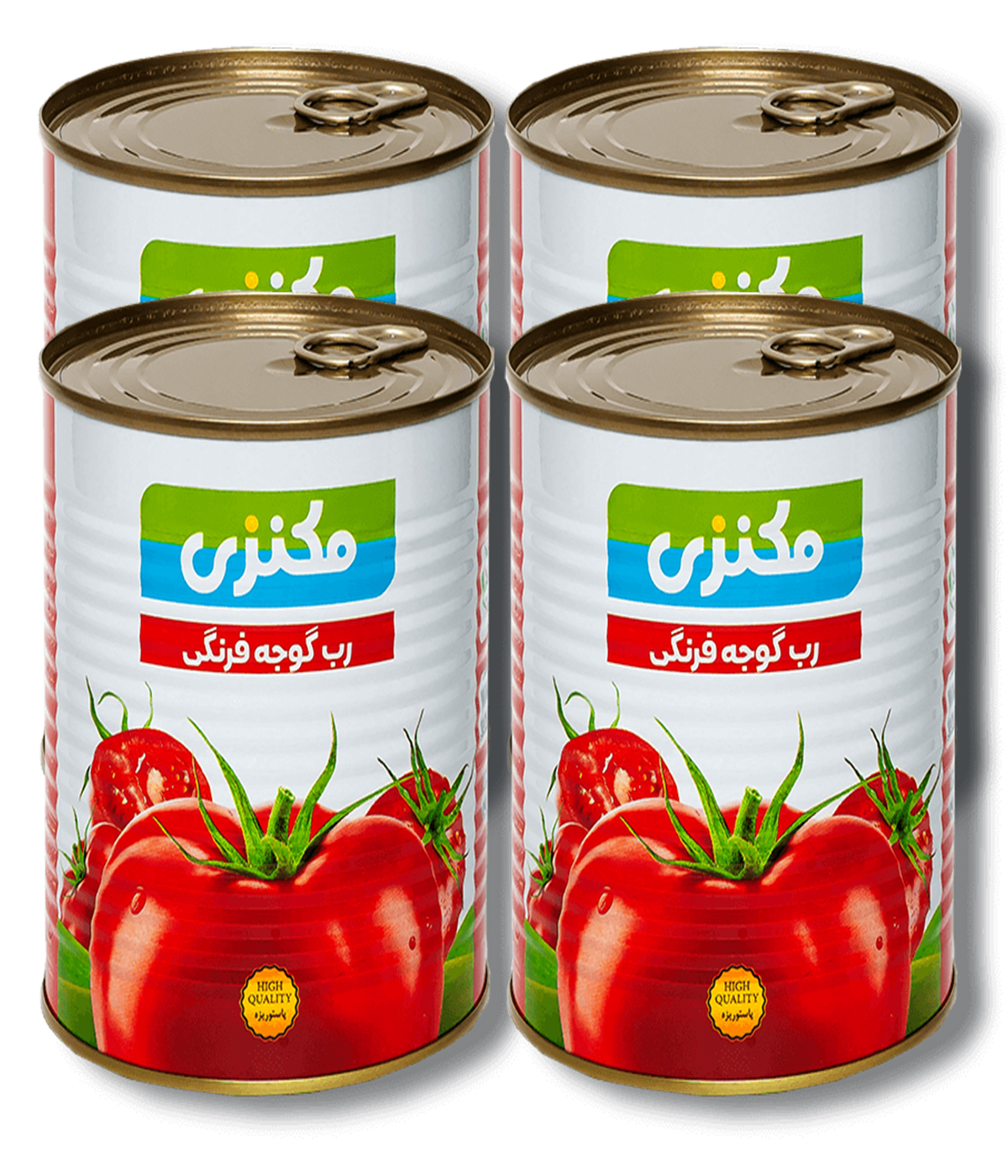 Томатная паста Makenzi Иран 4 шт. по 400 г