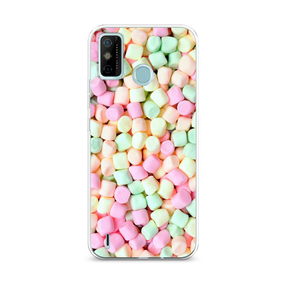 

Чехол Awog на Tecno Spark 6 GO "Marshmallows", Разноцветный, 300250-10