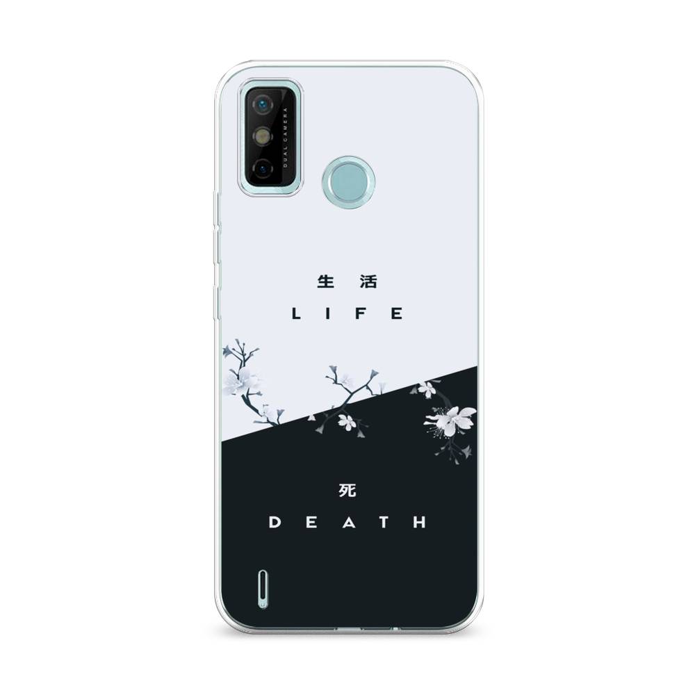 

Чехол Awog на Tecno Spark 6 GO "Life and death", Разноцветный, 300250-7