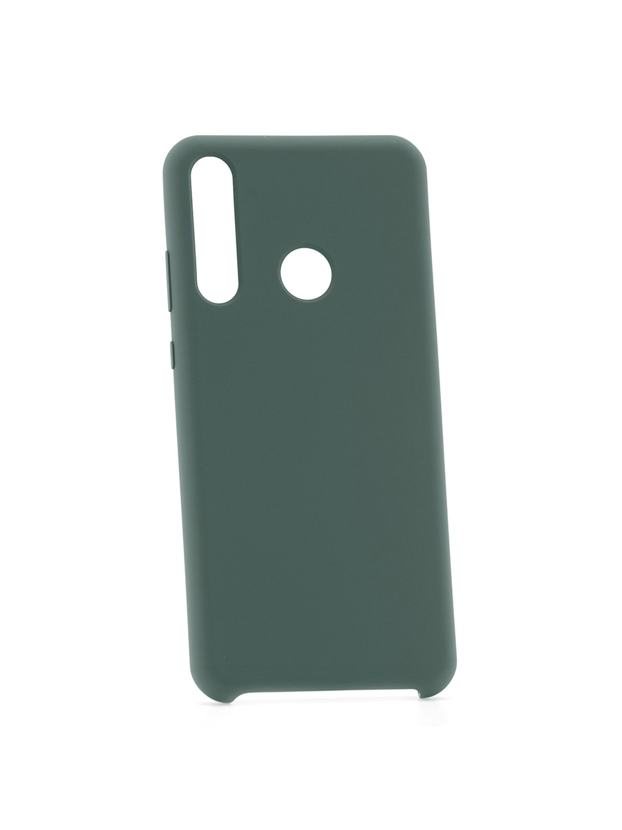 фото Чехол для huawei y6p 2020 derbi slim silicone-2 зеленая сосна