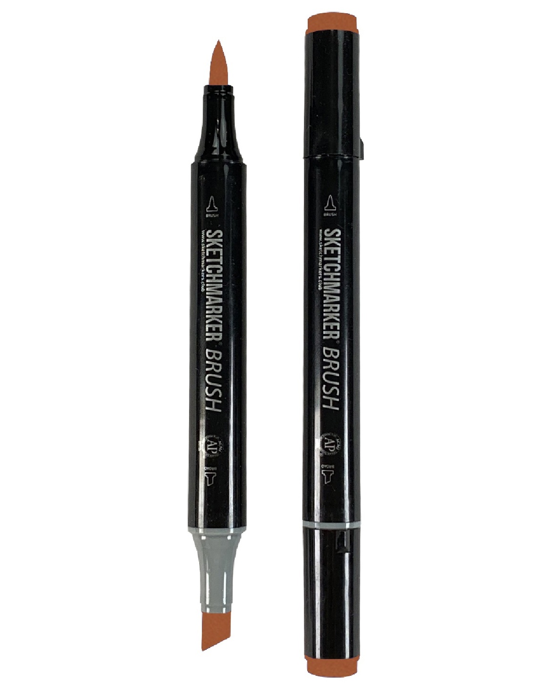 

Маркер SKETCHMARKER двухсторонний на спиртовой основе цвет O61 Денежный, Оранжевый, SMB-O