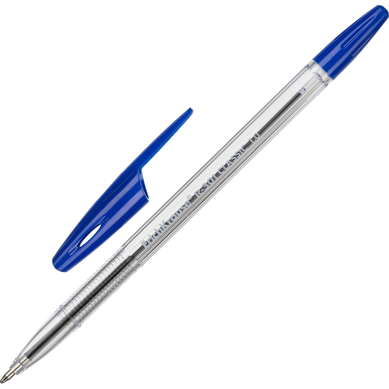 

Ручка шариковая ErichKrause R-301 Classic Stick 1.0, синяя, 4 шт, (3шт.)