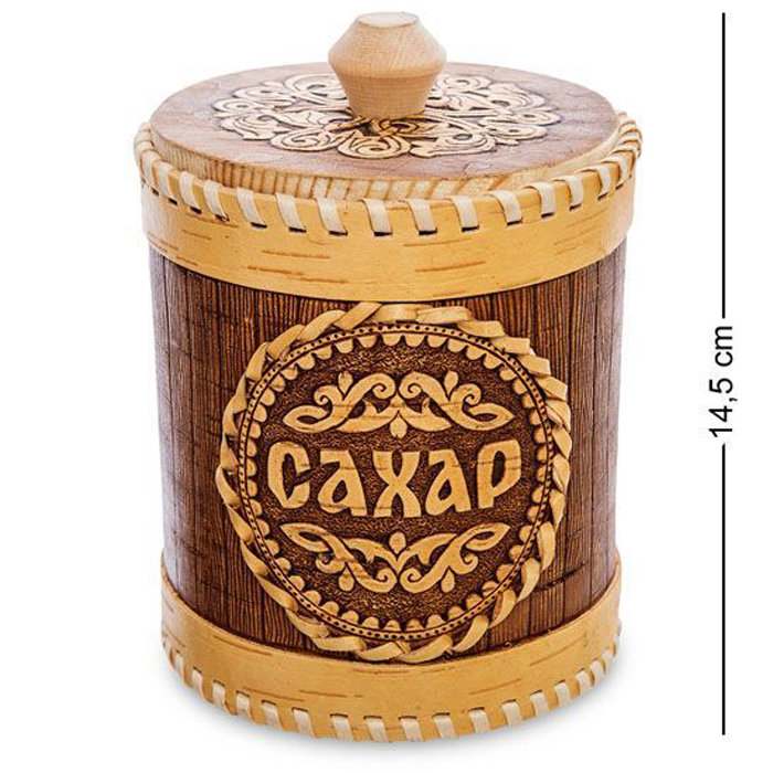 

Туесок Сахар бол. (береста) BST-315/ 2 113-706919