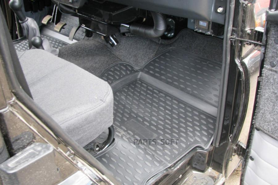 

AUTOFAMILY Коврики в салон УАЗ Hunter 2003->, 3 шт. (полиуретан), NLC5406210K