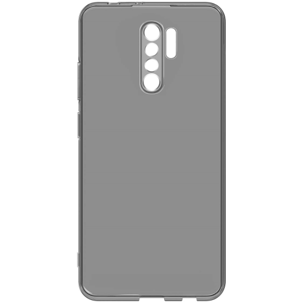 фото Чехол vipe color для xiaomi redmi 9, transparent/gray