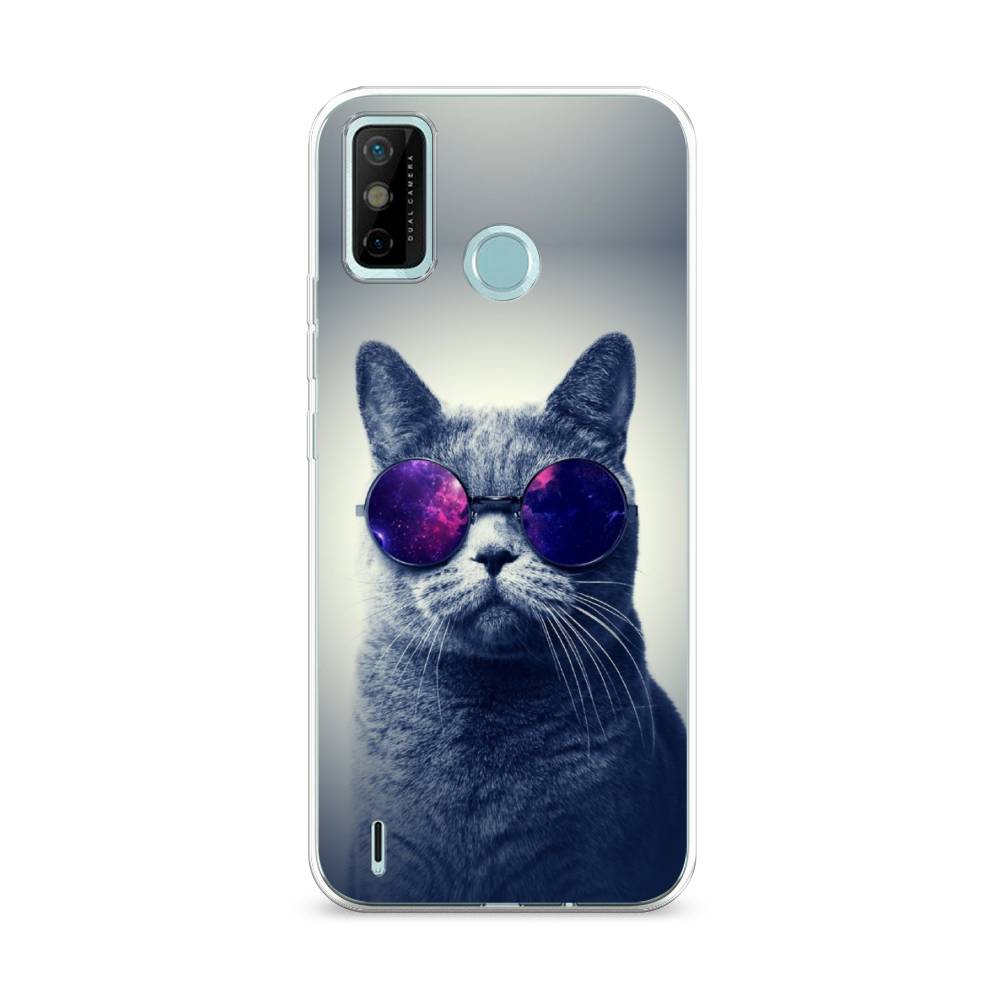 

Чехол Awog на Tecno Spark 6 GO "Космический кот", Разноцветный, 300250-1