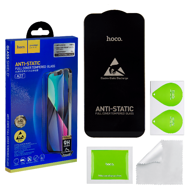 

Защитное стекло HOCO для iPhone 14 Plus Anti Static A27