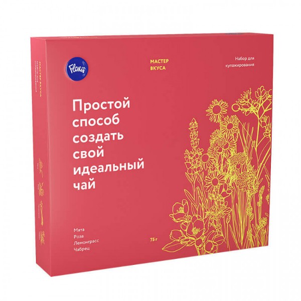 фото Набор для купажирования мастер вкуса: мята, роза, лемонграсс, чабрец floris