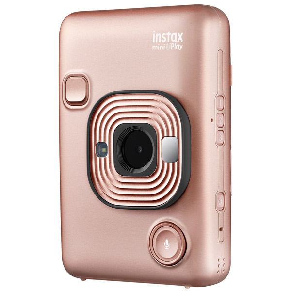 фото Фотоаппарат моментальной печати fujifilm instax mini liplay blush gold bundle