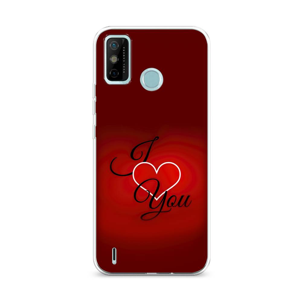 

Чехол Awog на Tecno Spark 6 GO "I love you 3", Разноцветный, 300250-6