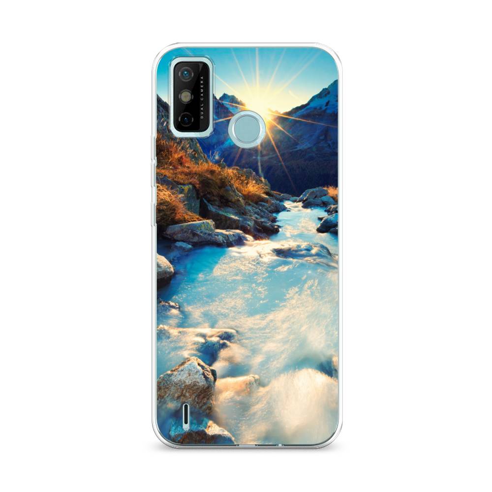 

Чехол Awog на Tecno Spark 6 GO "Восход 7", Разноцветный, 300250-4