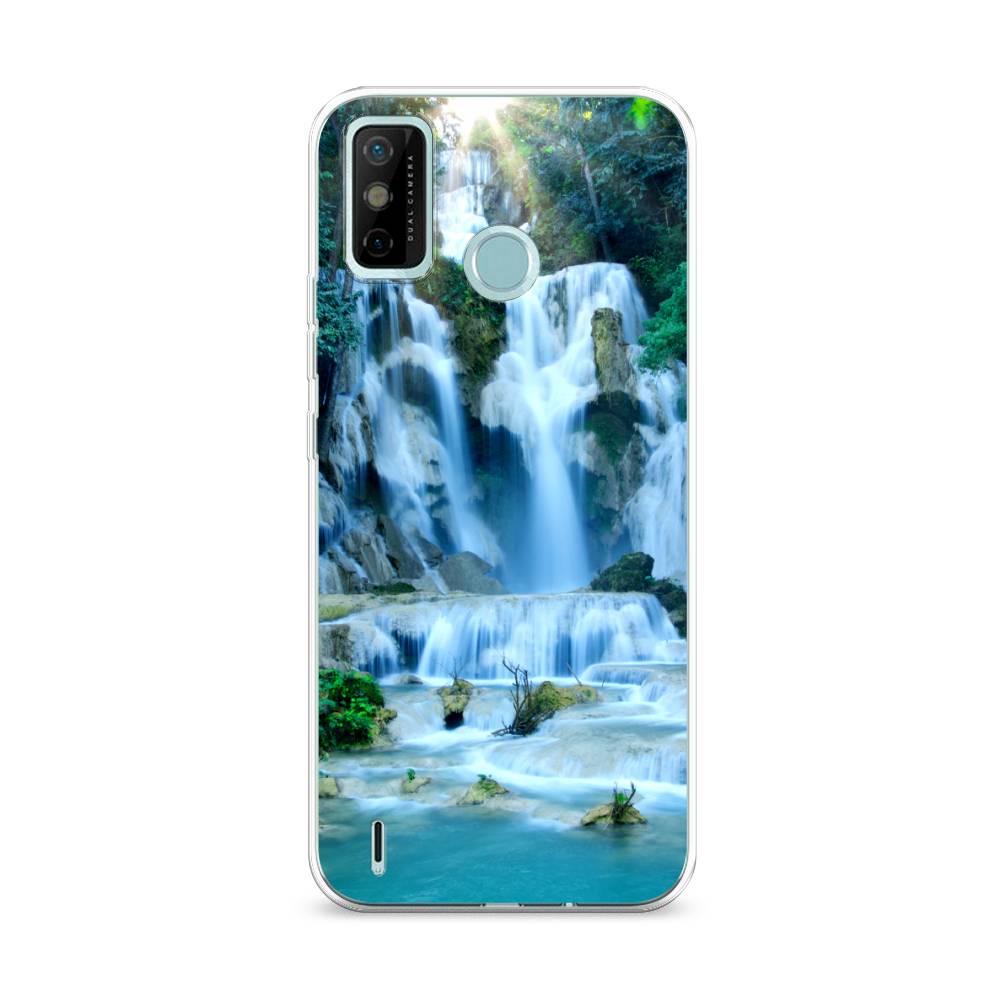 

Чехол Awog на Tecno Spark 6 GO "Водопад 8", Разноцветный, 300250-4