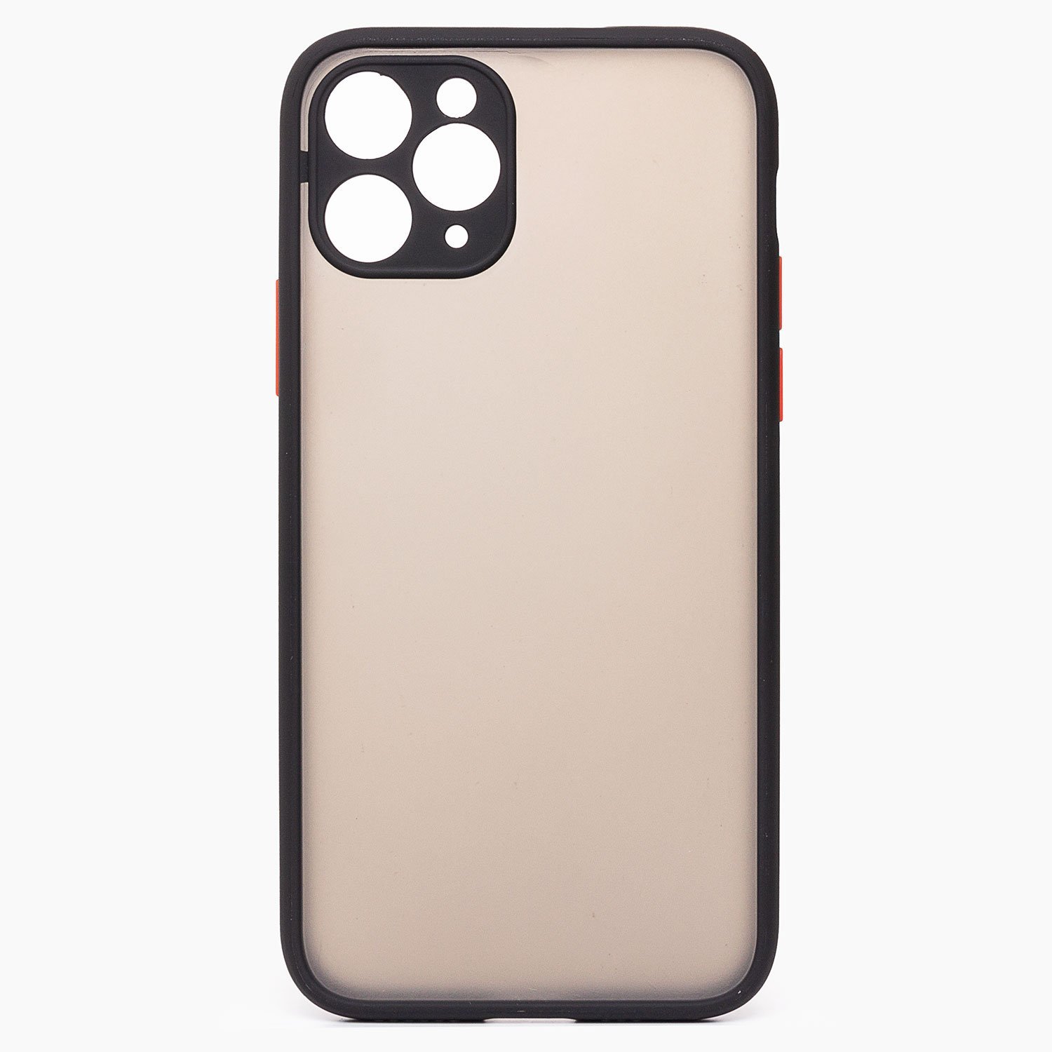 

Чехол для iPhone 11 Pro пластиковый с окантовкой черный