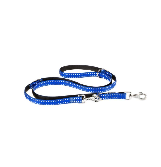 Поводок-перестежка для собак Cricet GA синий ДЛ 2 м Ш 2 см