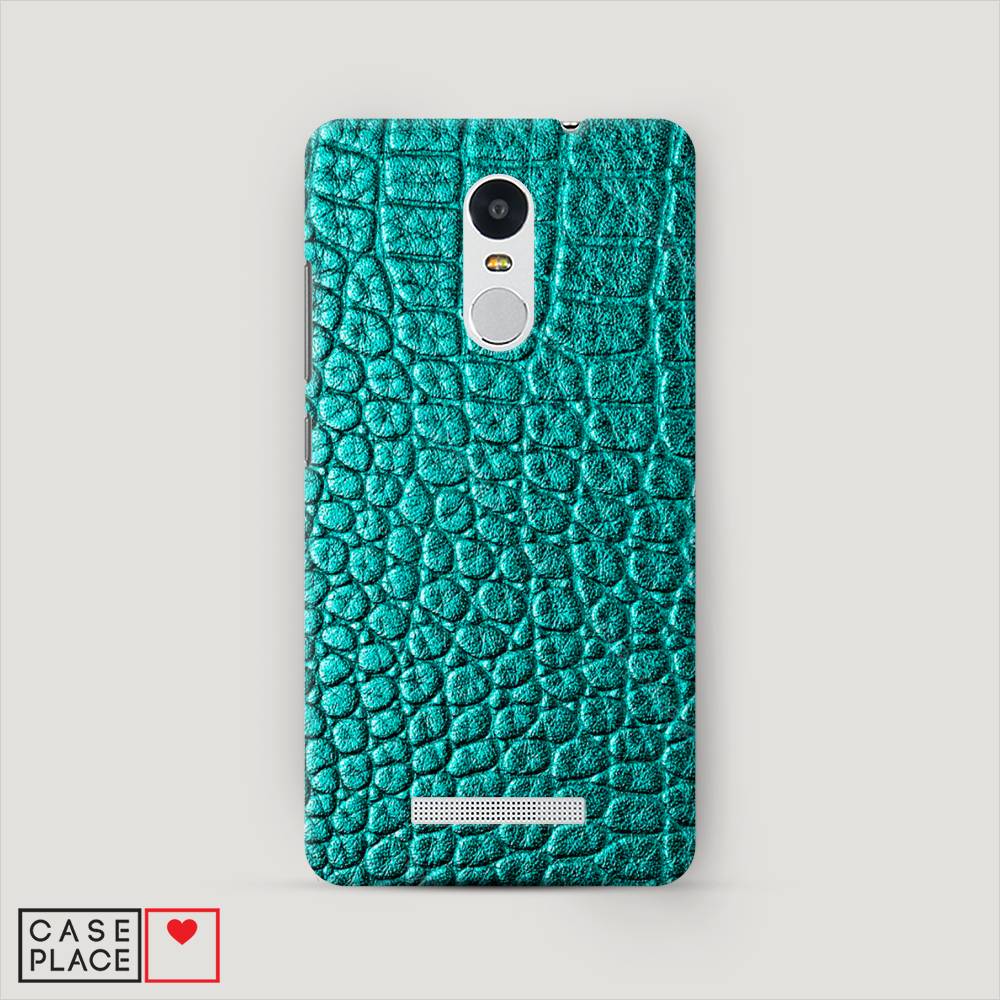 

Пластиковый чехол "Бирюзовая змея" на Xiaomi Redmi Note 3