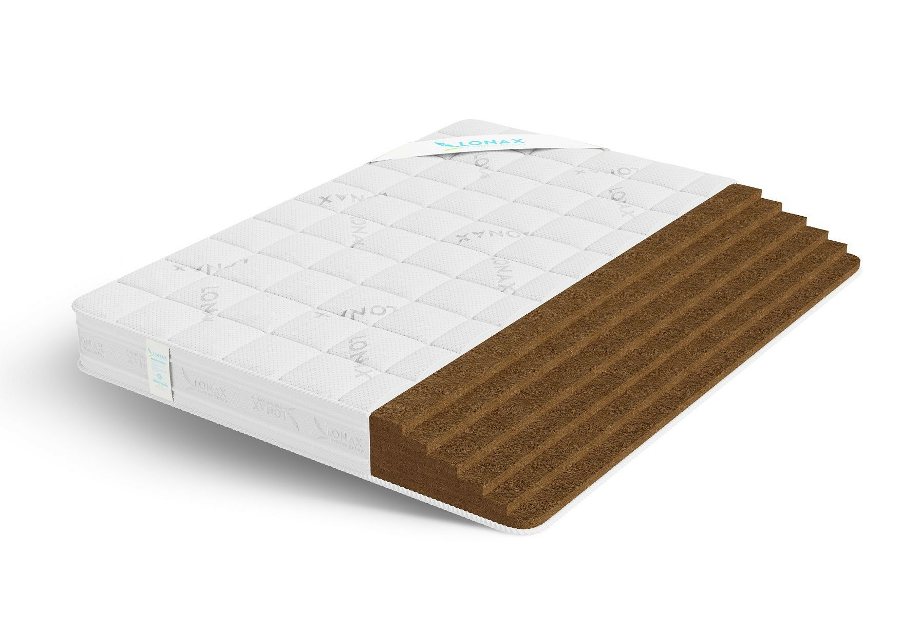 

Матрас Lonax Cocos 18 120х190, Белый, Cocos 18