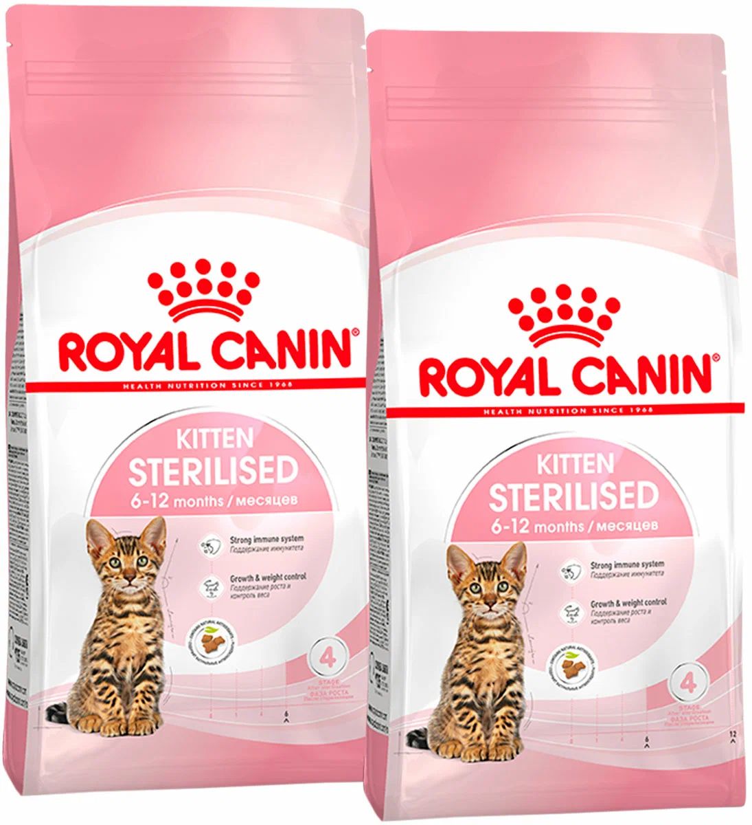 

Сухой корм для котят Royal Canin Kitten Sterilised, для стерилизованных, 2 шт по 3,5 кг, ROYAL CANIN KITTEN STERILISED для кастрированных и стерилизованных котят (3,5 + 3,5 кг)