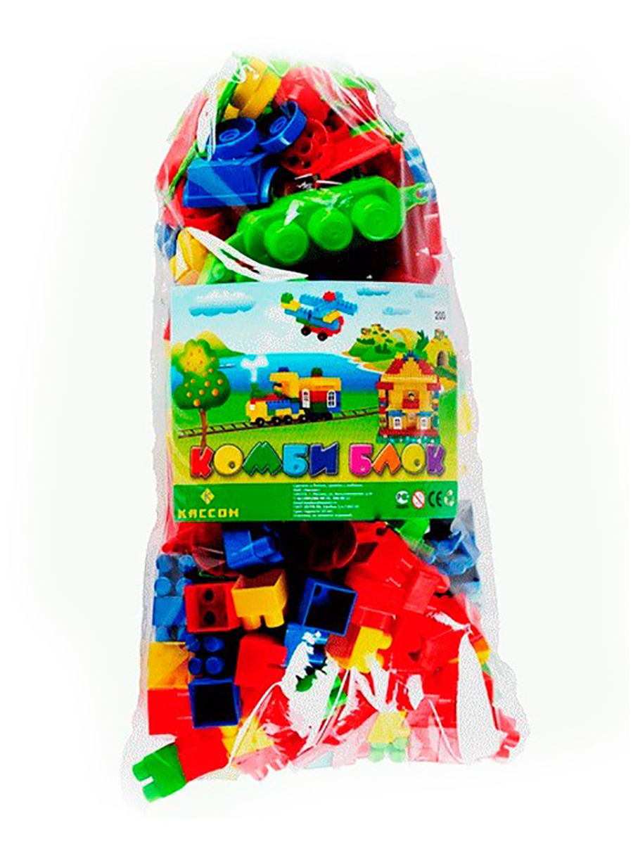 

Конструктор Maksi kids Комби Блок 200 дет 4-531, MK-4-531
