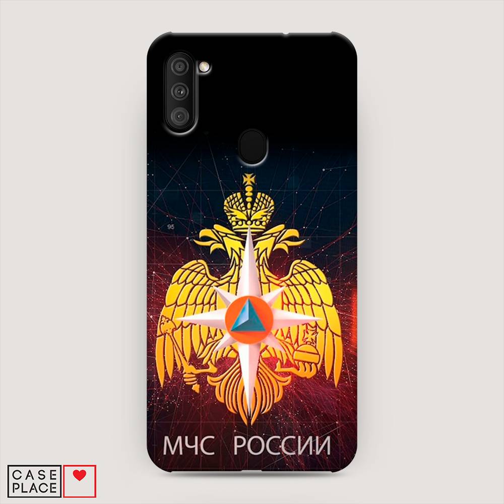 

Пластиковый чехол "МЧС России" на Samsung Galaxy M11, 2100620-4
