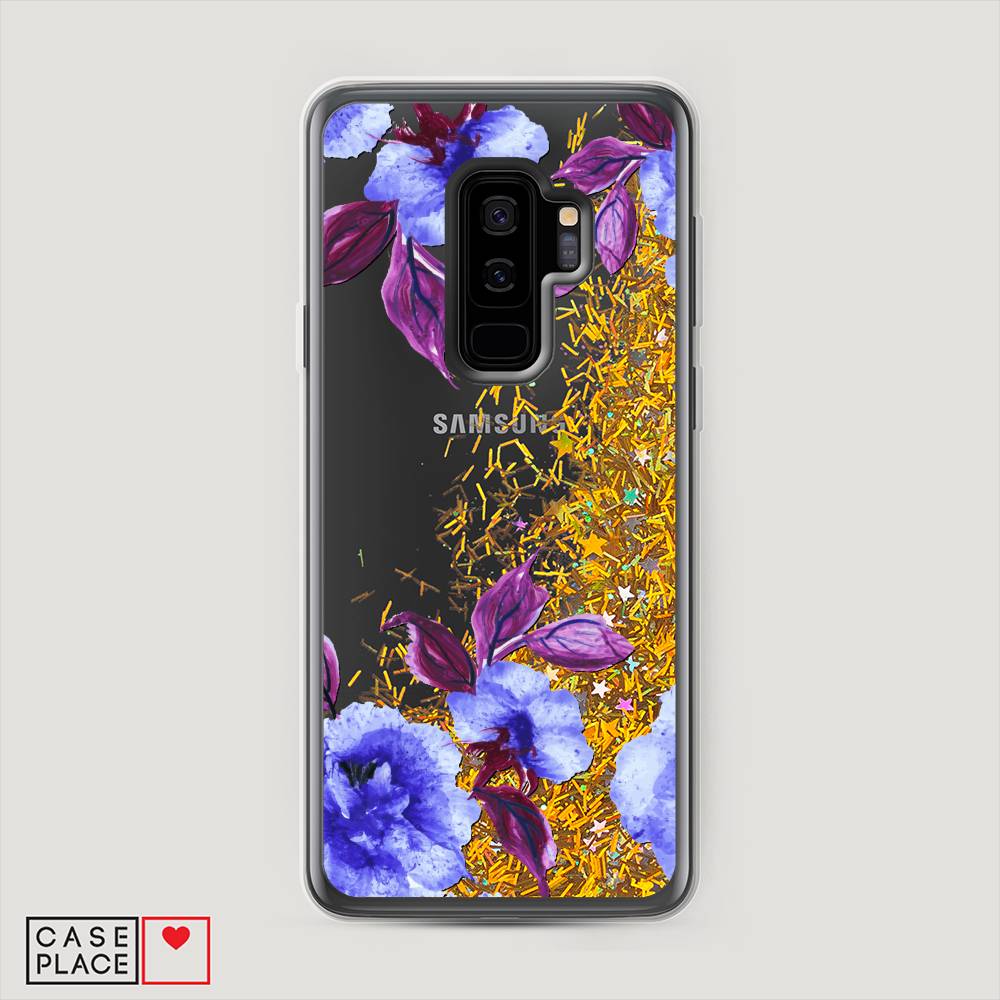 

Чехол Awog на Samsung Galaxy S9 + "Цветочная фантазия 5", Фиолетовый, 25890-1
