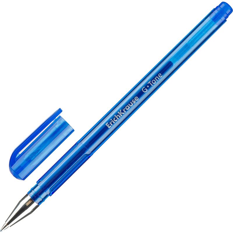 

Ручка гелевая ErichKrause G-Tone, цвет чернил синий, (5шт.)