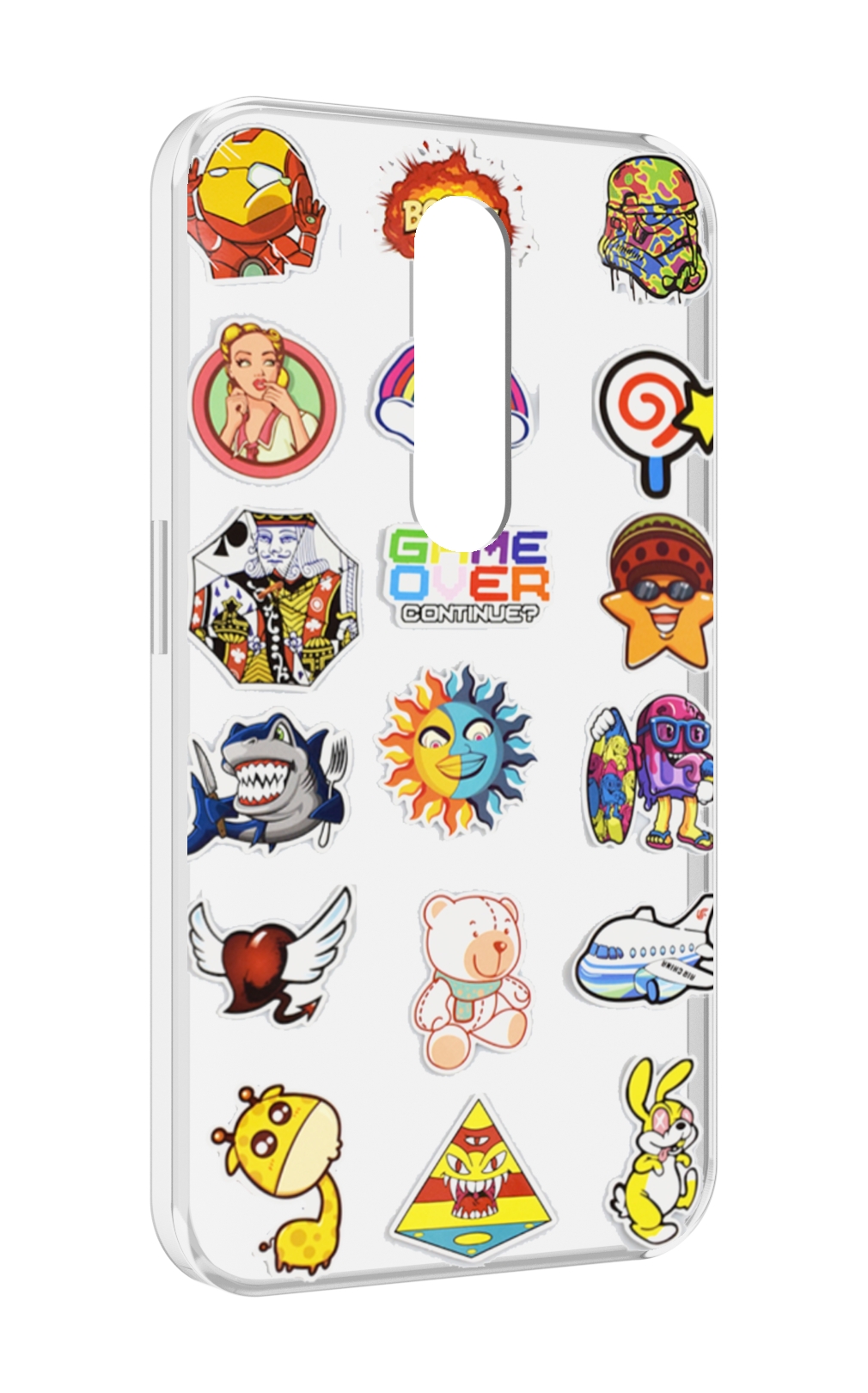 

Чехол MyPads Стикеры для Motorola Moto X Force (XT1585 / XT1581), Прозрачный, Tocco