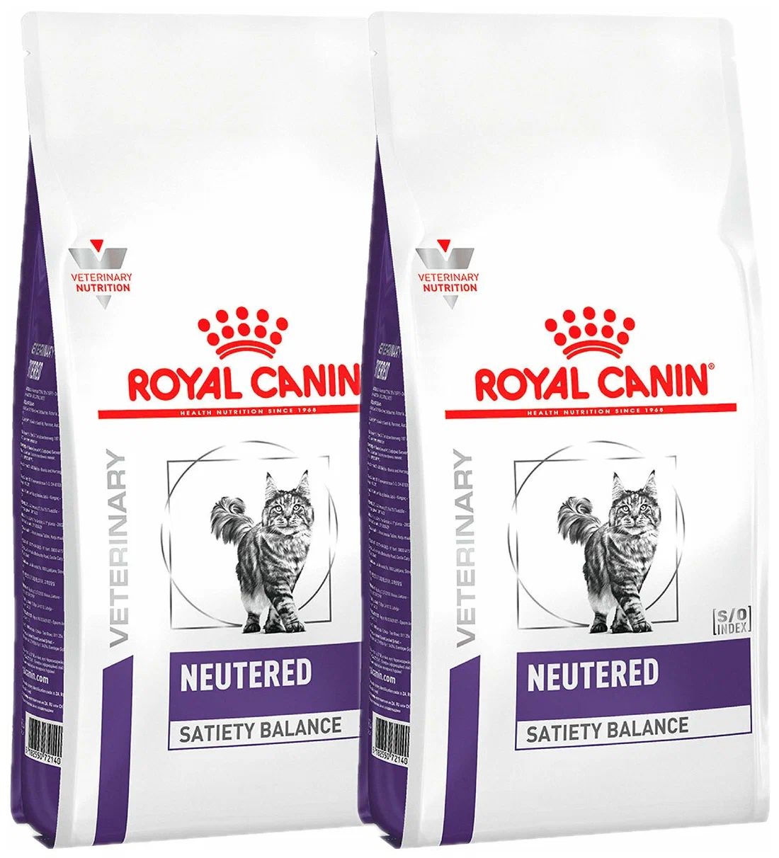 

Сухой корм для кошек Royal Canin контроль веса 2 шт по 3,5 кг, ROYAL CANIN NEUTERED SATIETY BALANCE для кастрированных и стерилизованных котов и кошек контроль веса (3,5 + 3,5 кг)