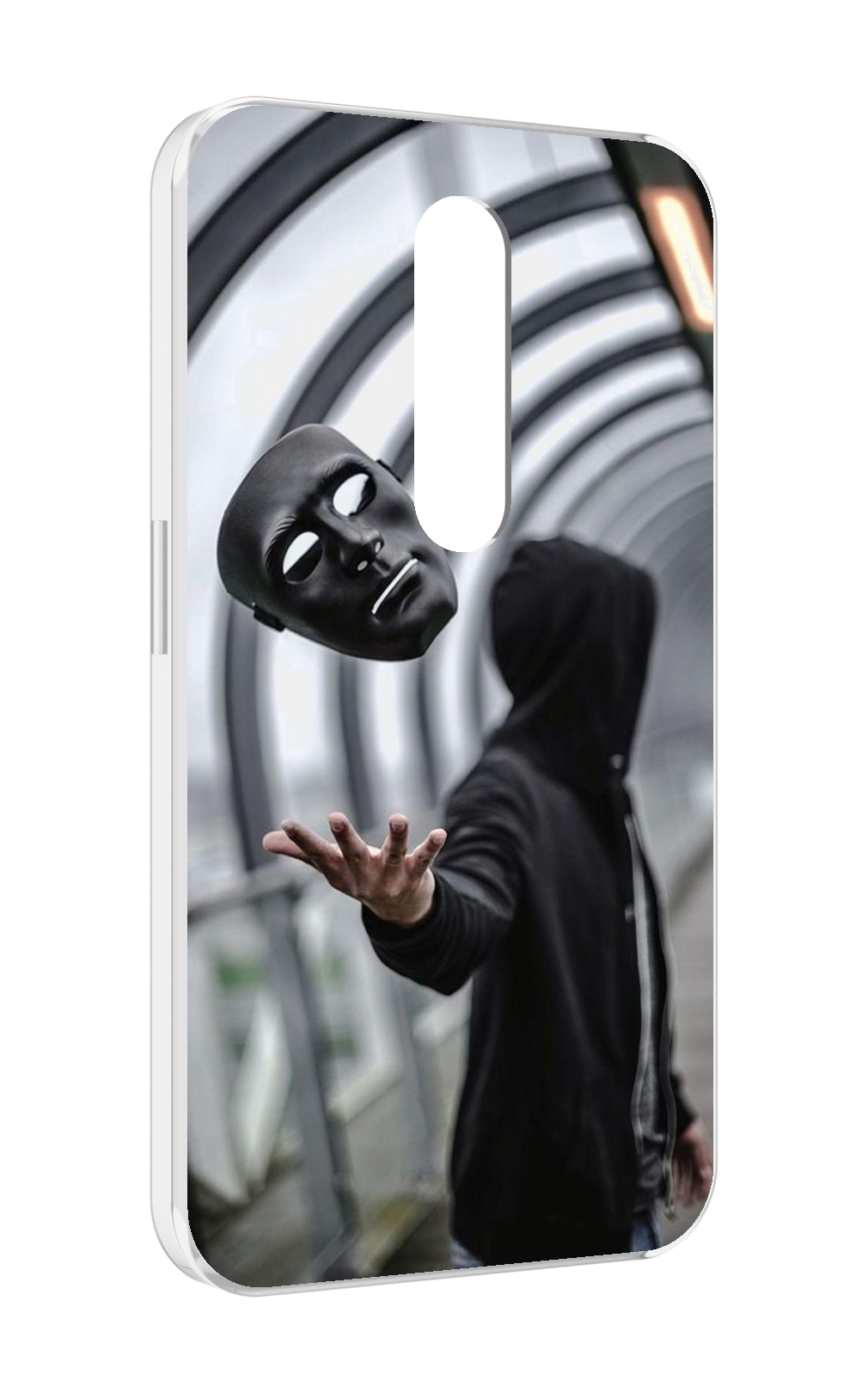 

Чехол MyPads Сними-маску для Motorola Moto X Force (XT1585 / XT1581), Прозрачный, Tocco