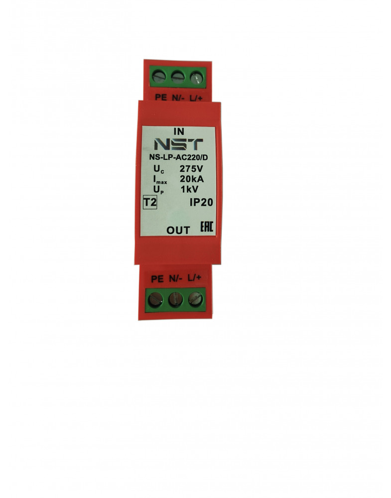 

Устройство грозозащиты NST NS-LP-AC220/D, NS-LP-AC220/D