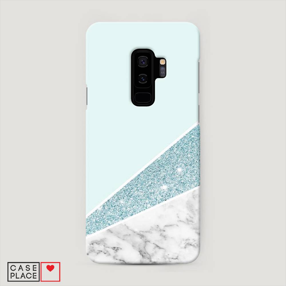 

Чехол Awog "Мрамор с голубыми блестками" для Samsung Galaxy S9 +, 25820-2