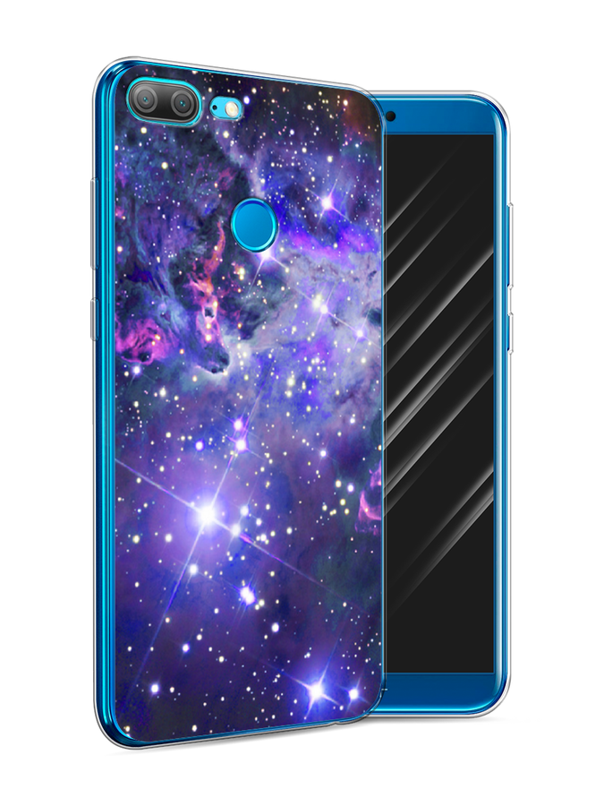 

Чехол Awog на Honor 9 Lite "Яркая галактика", Разноцветный, 64250-4