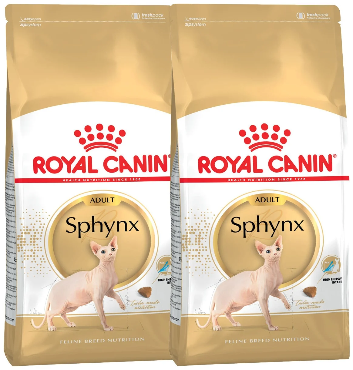 фото Сухой корм для кошек royal canin для сфинксов 2 шт по 2 кг